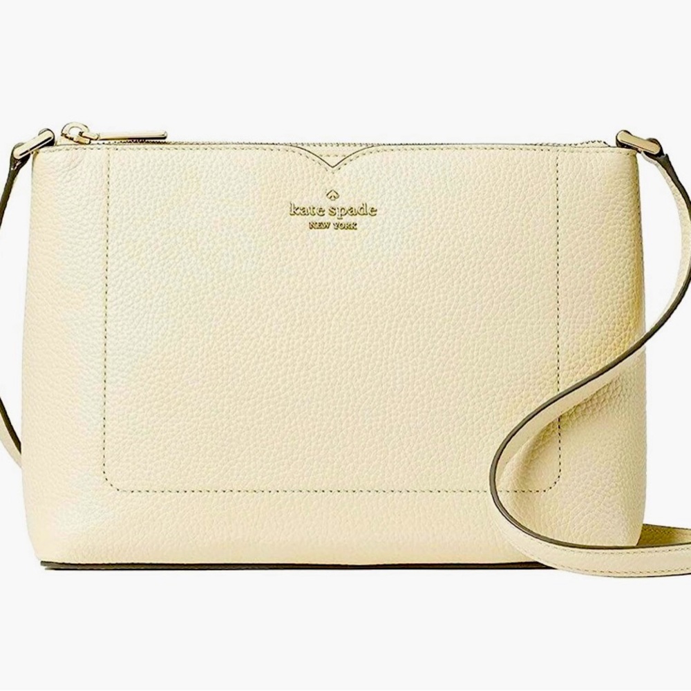 Kate Spade NEW with tags, still in wrapping. Harlow Crossbody, Buttermilk.